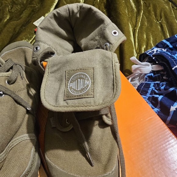 Palladium Tan High-Top Boots